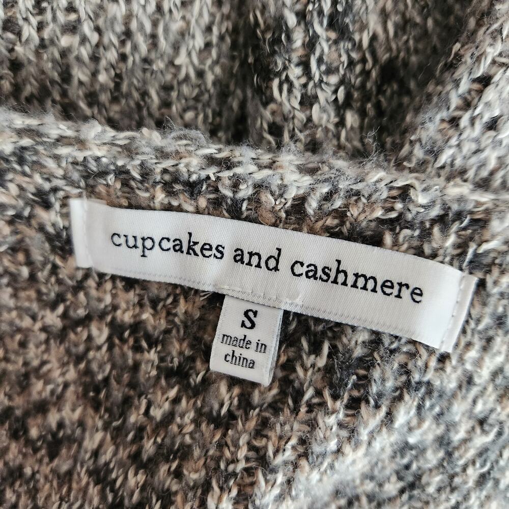 Cupcakes & Cashmere Leopard Print Open Cardigan S… - image 3